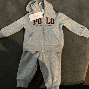 Ralph Lauren Baby boy sweatsuit 9months